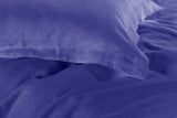 1000TC Tailored King Single Size Royal Blue Duvet Quilt Cover Set