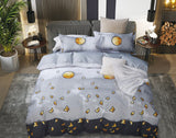 Gardinar King Size Quilt/Duvet Cover Set