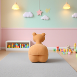 Lamb Stool Chair Brown