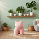 Lamb Stool Chair Pink