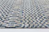 Amritsar Camphils Navy Tribal Rug 240X330