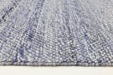 Harlow Loopy Blue Wool Blend Rug 160x230