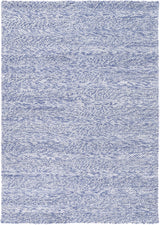 Harlow Ringlets Blue Wool Blend Rug 160x230