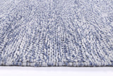 Harlow Ringlets Blue Wool Blend Rug 200x290