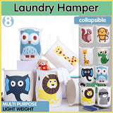 Collapsible Laundry Hamper Basket Storage Clothes Bag Washing Bin Toy Organiser - 02