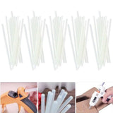 Clear Hot Melt Glue Sticks Adhesive Craft Stick for DIY Glue Tool 7mm 11mm - 7mm x 200mm 50pcs