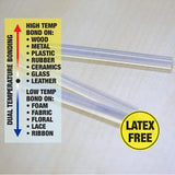 Clear Hot Melt Glue Sticks Adhesive Craft Stick for DIY Glue Tool 7mm 11mm - 7mm x 200mm 50pcs