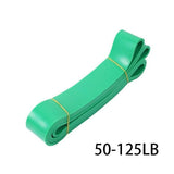 Heavy Duty Resistance Yoga Band Loop Exercise Fitness Workout Band Gym Band - Yellow 5-15 lbs (6.4mm*2080mm)