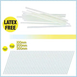 Clear Hot Melt Glue Sticks Adhesive Craft Stick for DIY Glue Tool 7mm 11mm - 11mm x 100mm 10pcs