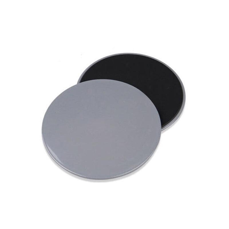 2PCS Core Sliding Discs Fitness Sliders for Home Gym Yoga Gliding Exercise 17cm - Blue