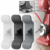 Cord Organizer Wrap Holder 4pcs Kitchen Appliance Cable Winder Adhesive Clip - 2PCS White+2PCS Black