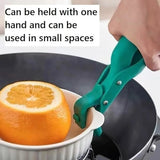 2PCS Anti Slip Silicone Heat Resistant Plate Bowl Clip Holder Kitchen Tool - Green