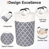 82L Large Capacity Laundry Basket for Dirty Clothes Toy Storage and Organizing - Red