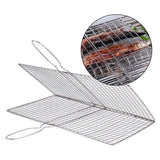Bbq Fish Grilling Basket Grill Camping Net Meat Vegetable Cooking Kitchen Tool
