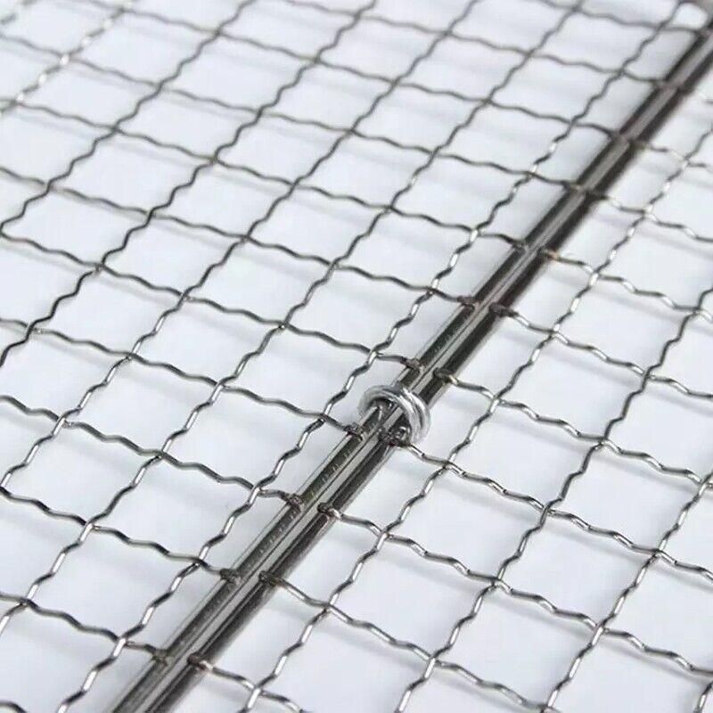 Bbq Fish Grilling Basket Grill Camping Net Meat Vegetable Cooking Kitchen Tool