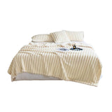 Plush Blanket Leisure Blanket Autumn Winter Warm Nap Throw Soft Cozy - White-150x200cm