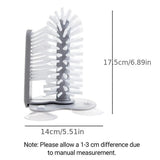 Sink Water Bottle Cleaning Brush Glass Cup Brush Suction Cup Brush Kitchen Tool