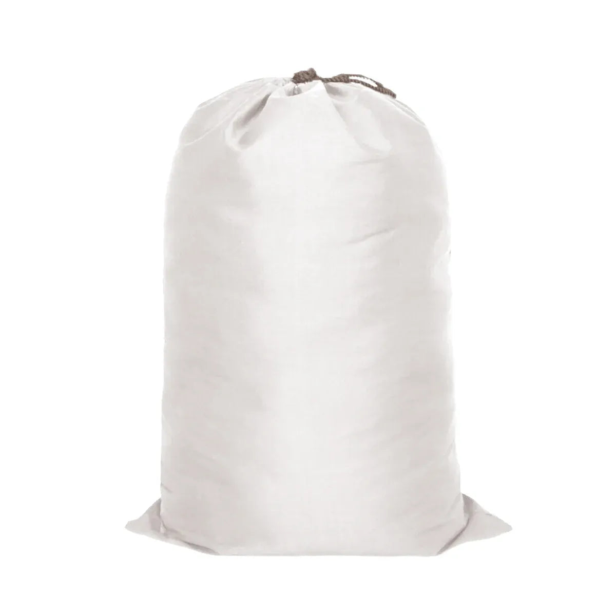 Canvas Drawstring Large Bag Pouch Clothes Craft Storage Laundry - White-48X80cm