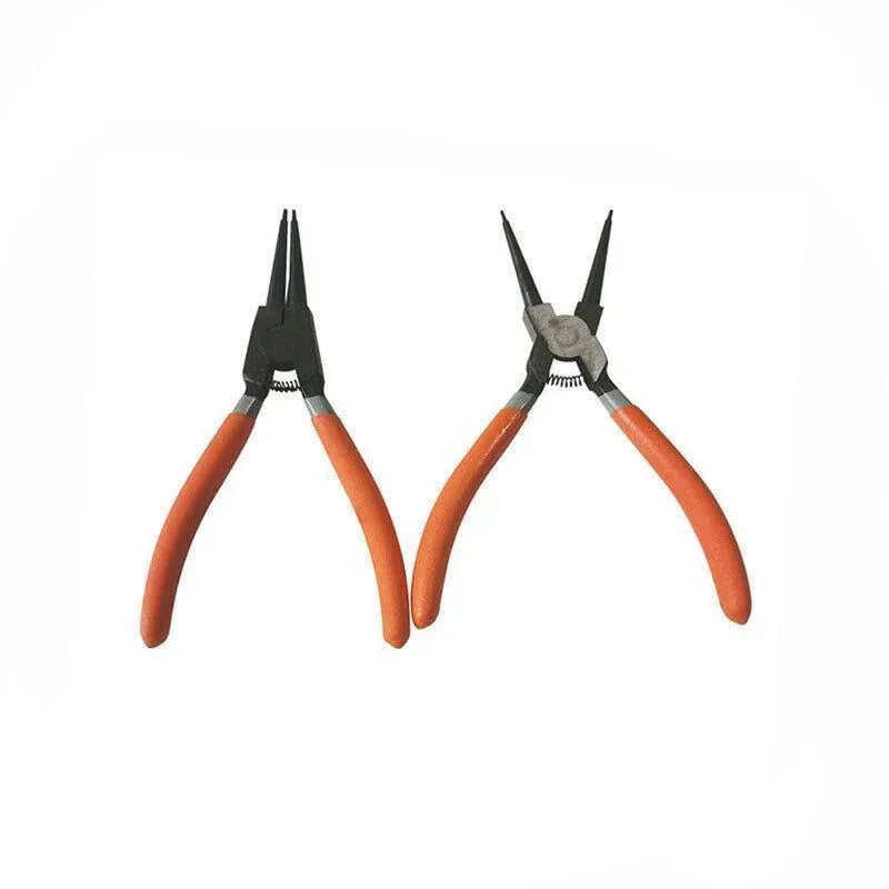 4 Pcs 7inch Circlip Plier Snap Ring Pliers Heavy Duty External Internal With Pouch