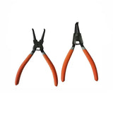 4 Pcs 7inch Circlip Plier Snap Ring Pliers Heavy Duty External Internal With Pouch