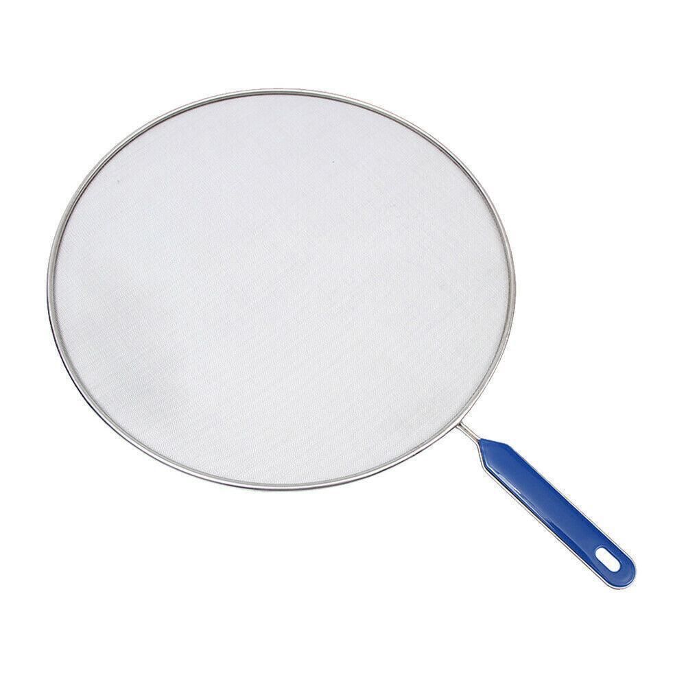 4Size Anti Splatter Guard Oil Net Splash Cover Pan Screen Kitchen Cooking Frying - 29CM