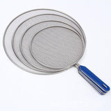 4Size Anti Splatter Guard Oil Net Splash Cover Pan Screen Kitchen Cooking Frying - 33CM