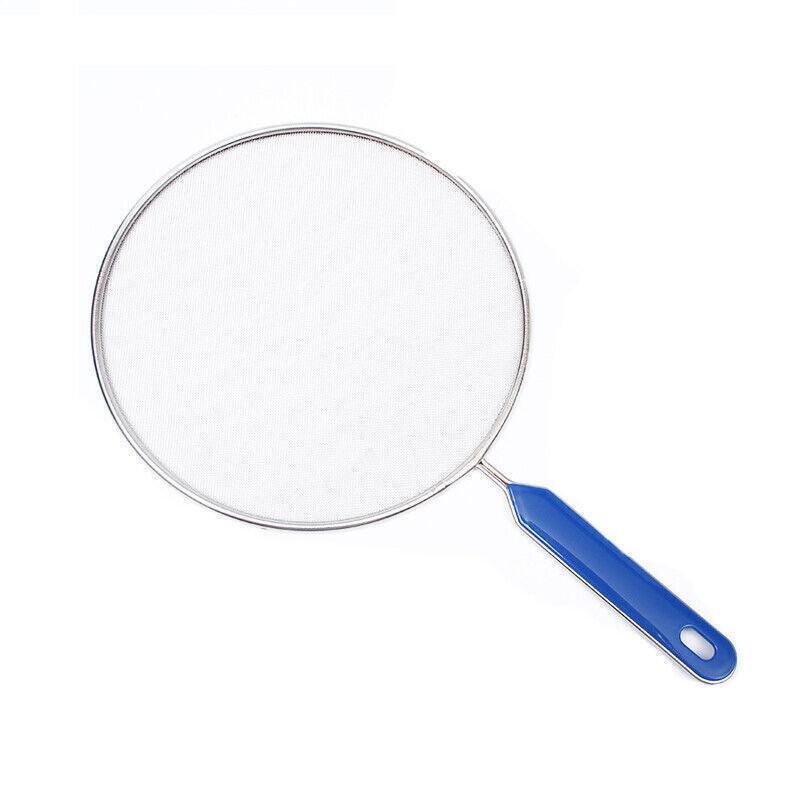 4Size Anti Splatter Guard Oil Net Splash Cover Pan Screen Kitchen Cooking Frying - 33CM