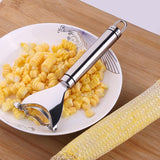 One-Step Corn Peeler Thresher Tools Kitchen Cob Kerneler Cutter Stripper Remover