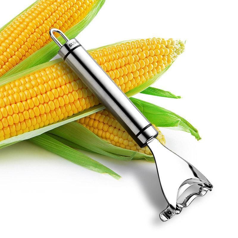 One-Step Corn Peeler Thresher Tools Kitchen Cob Kerneler Cutter Stripper Remover