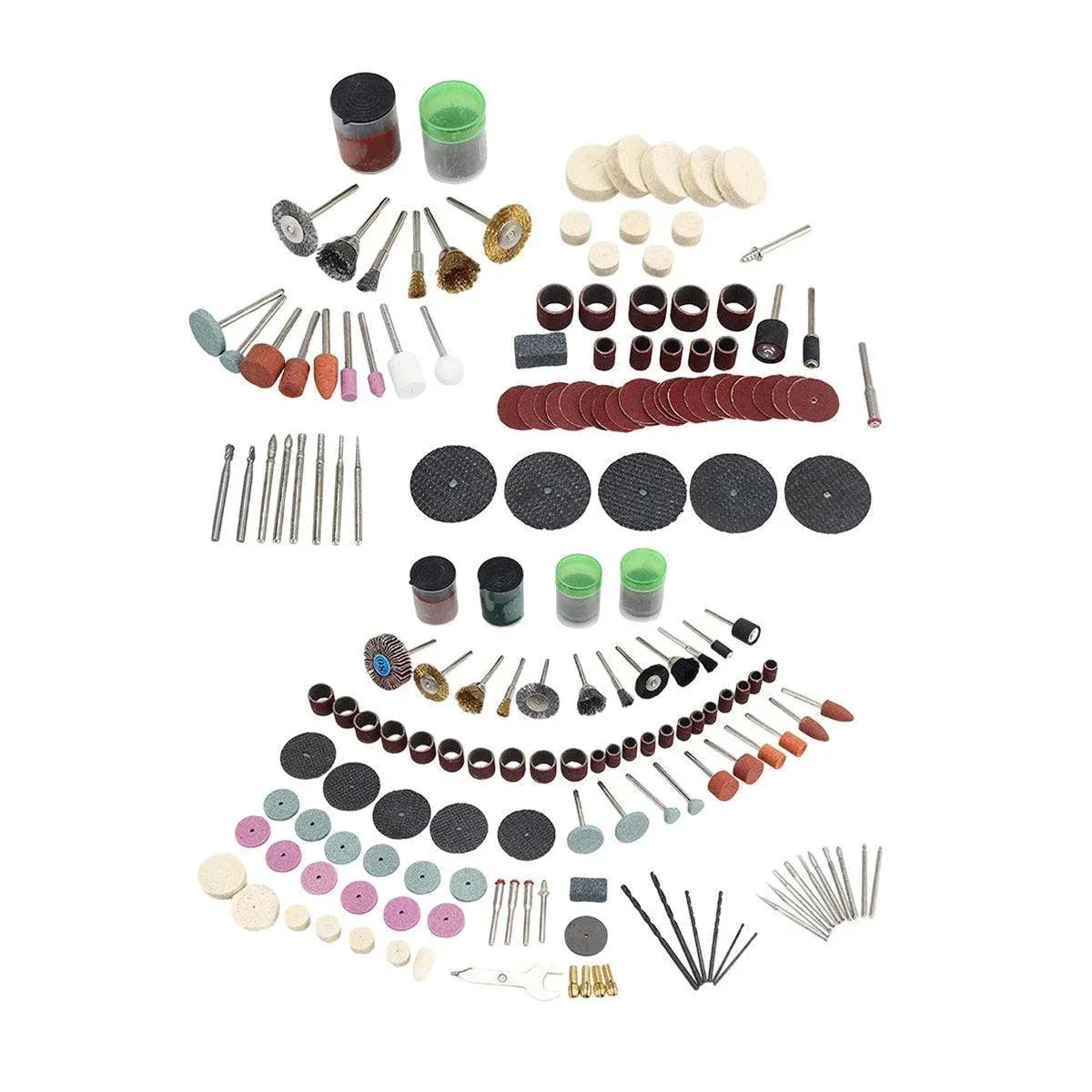 100/147pcs Electric Mill Set Accessories Grinding Cutting Drilling Tool Kit - 147Pcs(Without Grinder Pen)