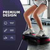 Fitness Step Platform Small Aerobic Stepper Exercise Equipment Home Gym Workout