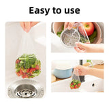 300pcs Disposable Kitchen Sink Strainer Anti Clogging Sewer Mesh Pocket Filter