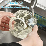 500ml Manual Meat Mincer Garlic Chopper Rotate Garlic Press Crusher Vegetable - Green