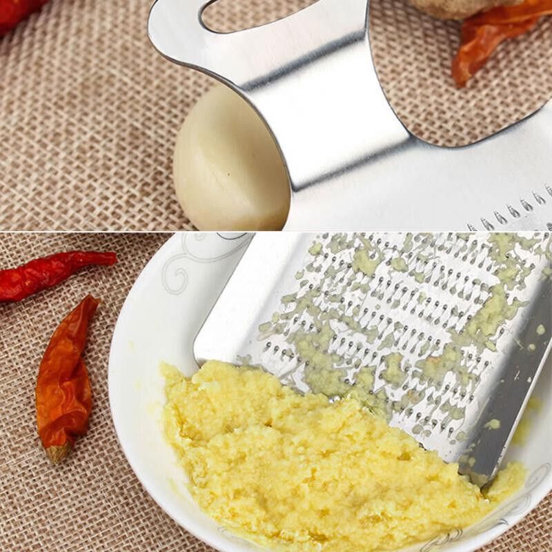 Practical Kitchen Ginger Wasabi Stainless Steel Garlic Grater Bento Mill Tool Au