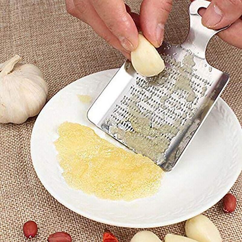 Practical Kitchen Ginger Wasabi Stainless Steel Garlic Grater Bento Mill Tool Au