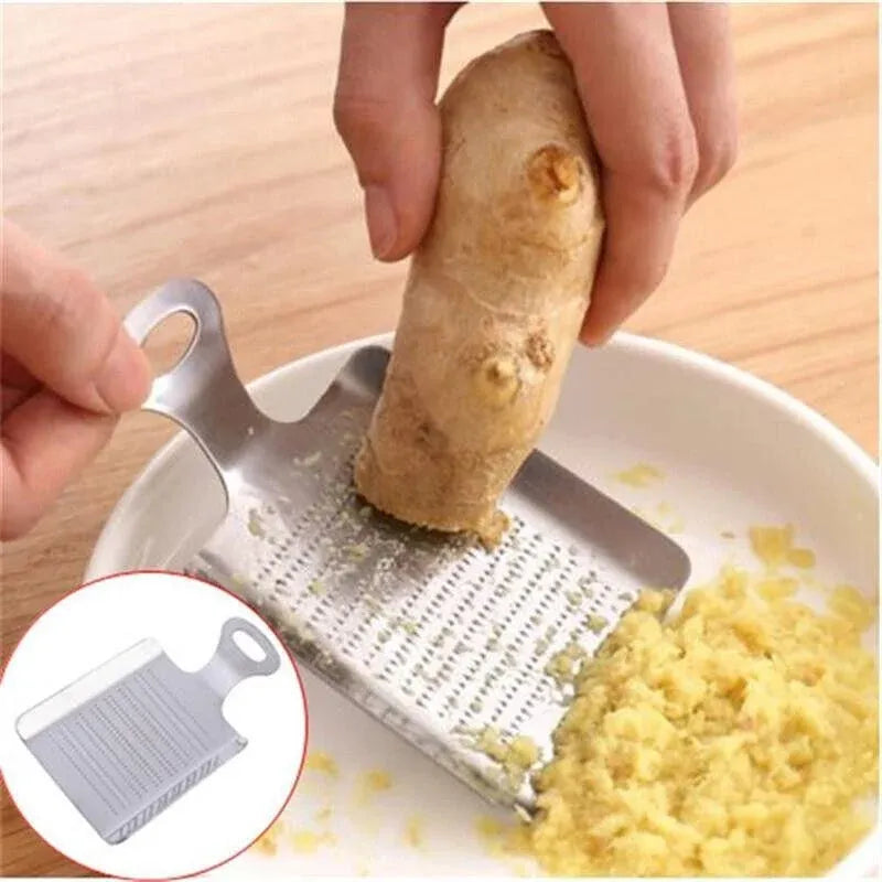 Practical Kitchen Ginger Wasabi Stainless Steel Garlic Grater Bento Mill Tool Au