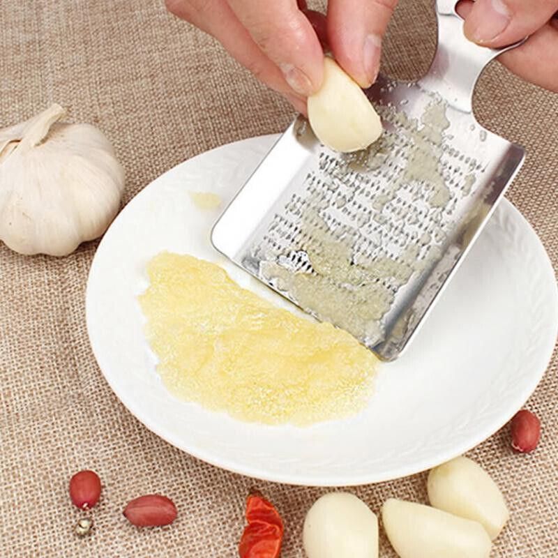 Practical Kitchen Ginger Wasabi Stainless Steel Garlic Grater Bento Mill Tool Au