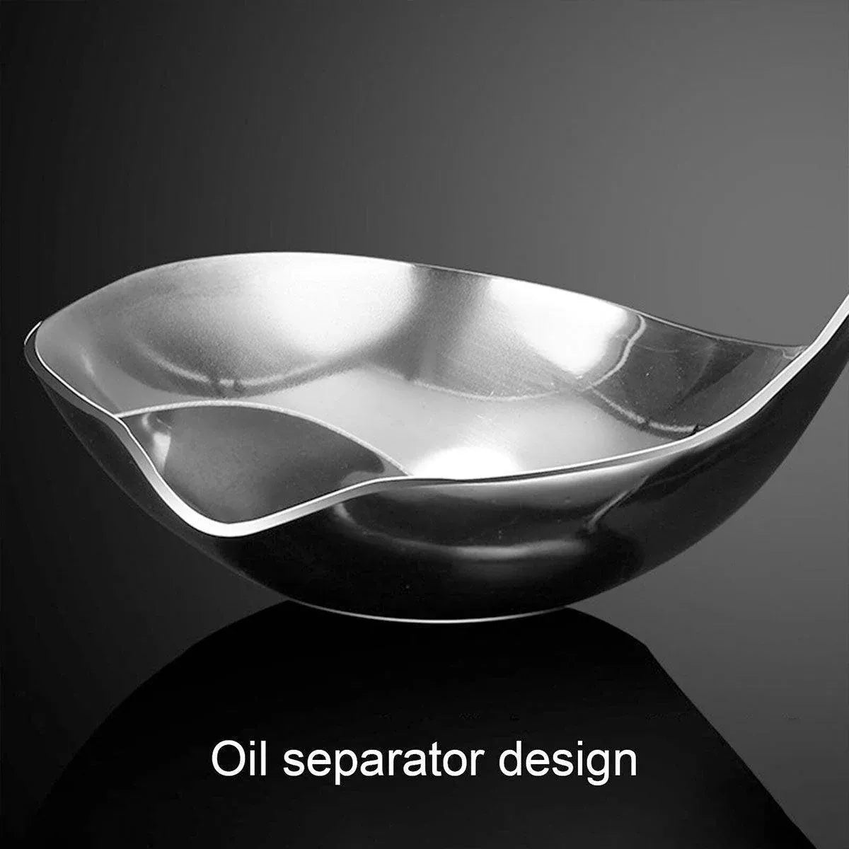 Oil Separator Spoon Kitchen Multifunctional Filter Household Hot Pot Soup Spoon - S
