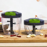 Garlic Press Chopper Slicer Hand Presser Grinder Crusher Home Kitchen Tools Use - 1000ml