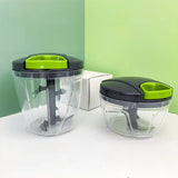 Garlic Press Chopper Slicer Hand Presser Grinder Crusher Home Kitchen Tools Use - 1000ml