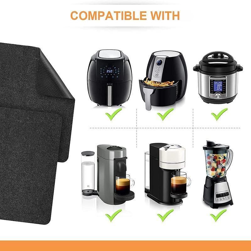 Non Slip Heat Resistant Kitchen Mat for Air Fryer Coffee Maker Toaster 30x45cm