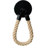 Black Wall Mounted Paper Towel Holder Hanging Roll Dispenser Kitchen Storage
