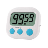 Kitchen Timer with Large LCD Display Screen and Back Mount Countdown Alarm