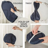 Large Folding Laundry Basket Collapsible Storage Organizer Dirty Clothes Hamper - White