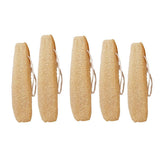 Natural Loofah Sponge Kitchen Scrubber for Dishwashing Pot Cleaning 5 Pack