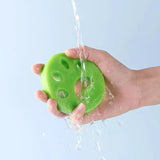 2/4PCS Pet Hair Remover Cat Fur Dog Hair Lint Catcher From Laundry Washing Machine - 2xFlower (Yellow+Green)