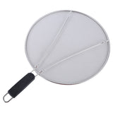 Stainless Steel Mesh Cover Anti Scald Filter Screen Anti Splash Lid For Kitchen - 25cm