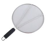 Stainless Steel Mesh Cover Anti Scald Filter Screen Anti Splash Lid For Kitchen - 29cm