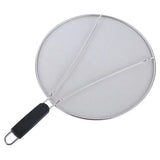 Stainless Steel Mesh Cover Anti Scald Filter Screen Anti Splash Lid For Kitchen - 33cm