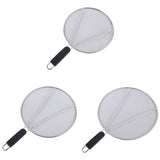 Stainless Steel Mesh Cover Anti Scald Filter Screen Anti Splash Lid For Kitchen - 33cm